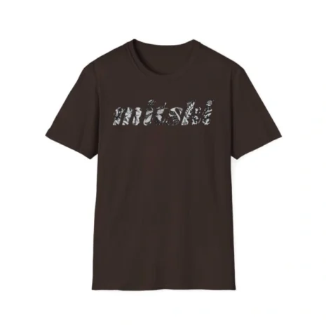 Mitski Logo Unisex Softstyle T-Shirt Dark Chocolate Mitski Logo Unisex Softstyle T-Shirt Dark Chocolate