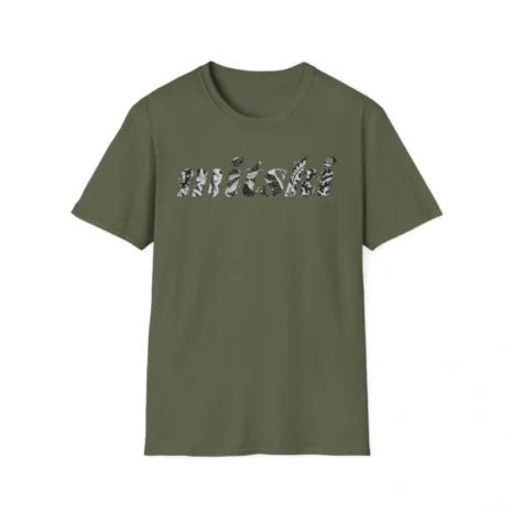 Mitski Logo Unisex Softstyle T-Shirt Military Green Mitski Logo Unisex Softstyle T-Shirt Military Green
