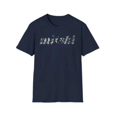 Mitski Logo Unisex Softstyle T-Shirt Navy Mitski Logo Unisex Softstyle T-Shirt Navy
