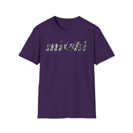 Mitski Logo Unisex Softstyle T-Shirt Purple Mitski Logo Unisex Softstyle T-Shirt Purple