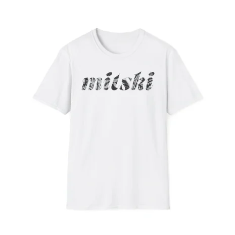 Mitski Logo Unisex Softstyle T-Shirt White