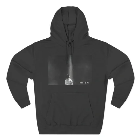 Mitski Lone Light Three-Panel Fleece Hoodie Charcoal Heather Mitski Lone Light Three-Panel Fleece Hoodie Charcoal Heather