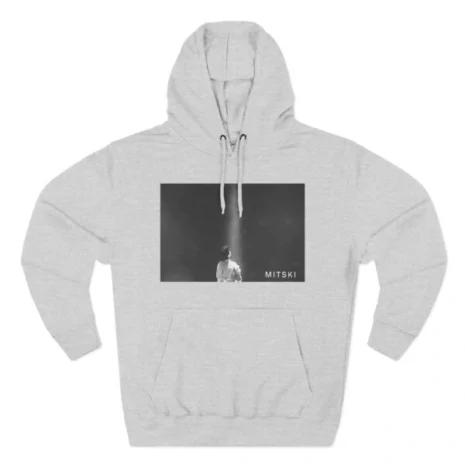 Mitski Lone Light Three-Panel Fleece Hoodie Heather Grey Mitski Lone Light Three-Panel Fleece Hoodie Heather Grey