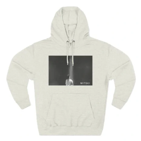 Mitski Lone Light Three-Panel Fleece Hoodie Oatmeal Heather Mitski Lone Light Three-Panel Fleece Hoodie Oatmeal Heather