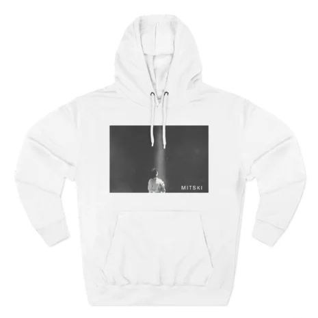 Mitski Lone Light Three-Panel Fleece Hoodie White
