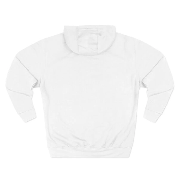 Mitski Lone Light Three-Panel Fleece Hoodie White Back Side