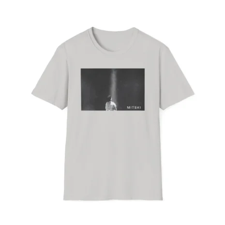 Mitski Lone Light Unisex Softstyle T-Shirt Ice Grey Mitski Lone Light Unisex Softstyle T-Shirt Ice Grey