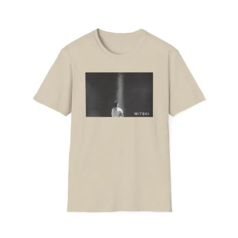 Mitski Lone Light Unisex Softstyle T-Shirt Sand
