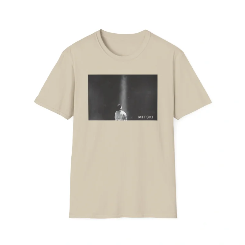 Mitski Lone Light Unisex Softstyle T-Shirt Sand