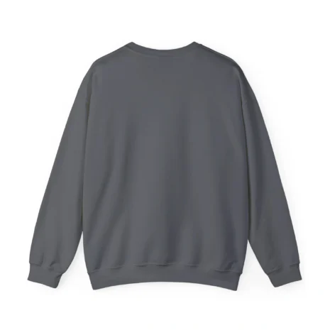 Mitski Love Me More Unisex Heavy Blend™ Crewneck Sweatshirt Charcoal Back Side Mitski Love Me More Unisex Heavy Blend™ Crewneck Sweatshirt Charcoal Back Side