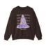 Mitski Love Me More Unisex Heavy Blend™ Crewneck Sweatshirt Dark Chocolate