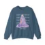 Mitski Love Me More Unisex Heavy Blend™ Crewneck Sweatshirt Indigo Blue