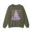 Mitski Love Me More Unisex Heavy Blend™ Crewneck Sweatshirt Military Green