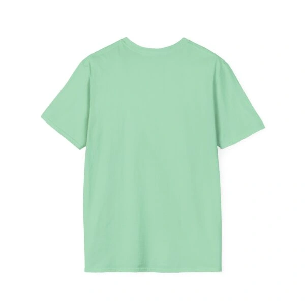 Mitski Love Me More Unisex Softstyle T-Shirt Mint Green Back Side