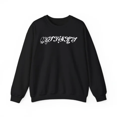 Mitski Midnight Drip Unisex Heavy Blend™ Crewneck Sweatshirt Black Mitski Midnight Drip Unisex Heavy Blend™ Crewneck Sweatshirt Black