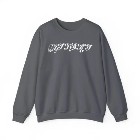 Mitski Midnight Drip Unisex Heavy Blend™ Crewneck Sweatshirt Charcoal Mitski Midnight Drip Unisex Heavy Blend™ Crewneck Sweatshirt Charcoal