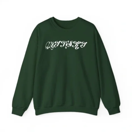 Mitski Midnight Drip Unisex Heavy Blend™ Crewneck Sweatshirt Forest Green Mitski Midnight Drip Unisex Heavy Blend™ Crewneck Sweatshirt Forest Green
