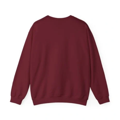 Mitski Midnight Drip Unisex Heavy Blend™ Crewneck Sweatshirt Garnet Back Side Mitski Midnight Drip Unisex Heavy Blend™ Crewneck Sweatshirt Garnet Back Side