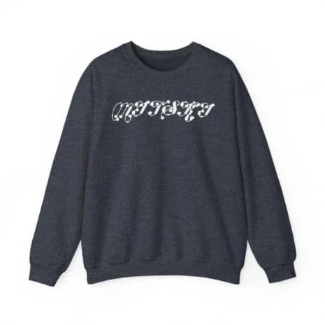 Mitski Midnight Drip Unisex Heavy Blend™ Crewneck Sweatshirt Heather Sport Dark Navy Mitski Midnight Drip Unisex Heavy Blend™ Crewneck Sweatshirt Heather Sport Dark Navy