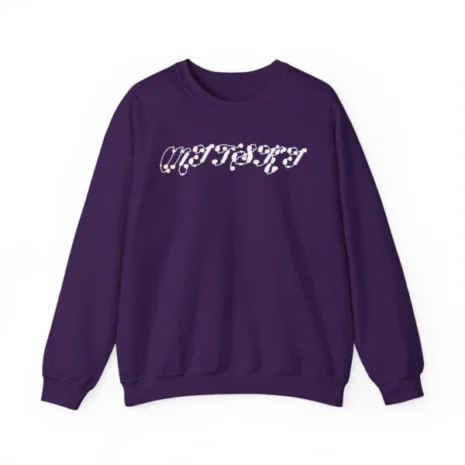 Mitski Midnight Drip Unisex Heavy Blend™ Crewneck Sweatshirt Purple Mitski Midnight Drip Unisex Heavy Blend™ Crewneck Sweatshirt Purple