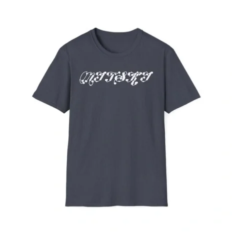 Mitski Midnight Drip Unisex Softstyle T-Shirt Heather Navy Mitski Midnight Drip Unisex Softstyle T-Shirt Heather Navy