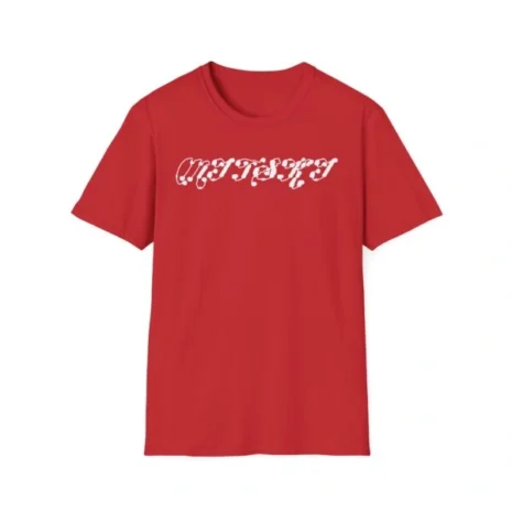 Mitski Midnight Drip Unisex Softstyle T-Shirt Red Mitski Midnight Drip Unisex Softstyle T-Shirt Red