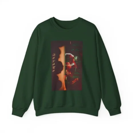 Mitski Midnight Reflection Unisex Heavy Blend™ Crewneck Sweatshirt Forest Green Mitski Midnight Reflection Unisex Heavy Blend™ Crewneck Sweatshirt Forest Green