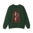 Mitski Midnight Reflection Unisex Heavy Blend™ Crewneck Sweatshirt Forest Green