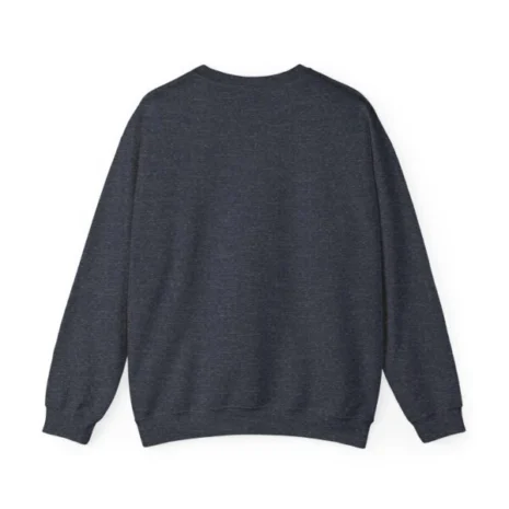 Mitski Midnight Reflection Unisex Heavy Blend™ Crewneck Sweatshirt Heather Sport Dark Navy Back Side Mitski Midnight Reflection Unisex Heavy Blend™ Crewneck Sweatshirt Heather Sport Dark Navy Back Side