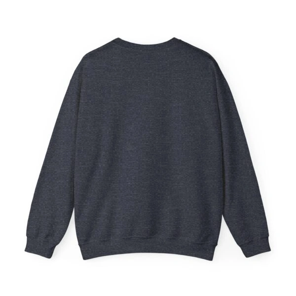 Mitski Midnight Reflection Unisex Heavy Blend™ Crewneck Sweatshirt Heather Sport Dark Navy Back Side
