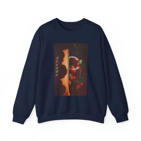 Mitski Midnight Reflection Unisex Heavy Blend™ Crewneck Sweatshirt Navy Mitski Midnight Reflection Unisex Heavy Blend™ Crewneck Sweatshirt Navy
