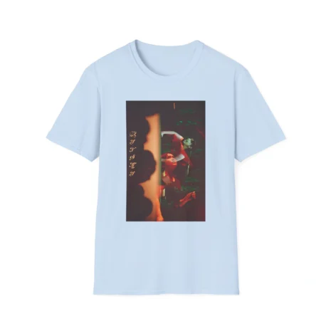 Mitski Midnight Reflection Unisex Softstyle T-Shirt Light Blue Mitski Midnight Reflection Unisex Softstyle T-Shirt Light Blue
