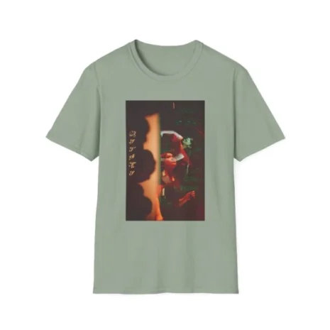 Mitski Midnight Reflection Unisex Softstyle T-Shirt Sage Mitski Midnight Reflection Unisex Softstyle T-Shirt Sage