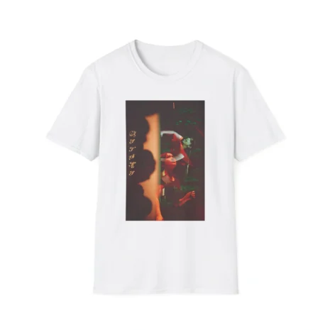 Mitski Midnight Reflection Unisex Softstyle T-Shirt White Mitski Midnight Reflection Unisex Softstyle T-Shirt White