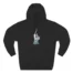 Mitski Motion Three-Panel Fleece Hoodie Black