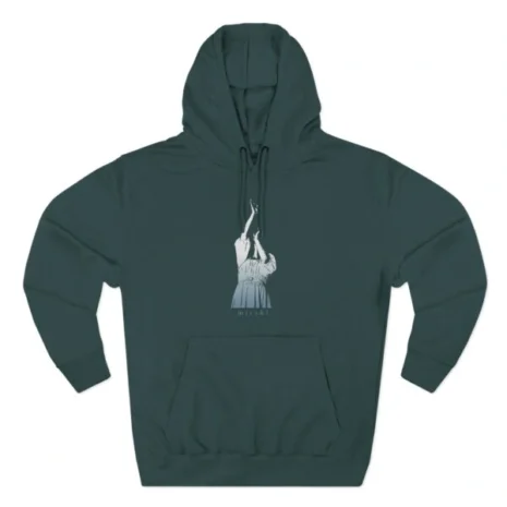 Mitski Motion Three-Panel Fleece Hoodie Sports Green Mitski Motion Three-Panel Fleece Hoodie Sports Green