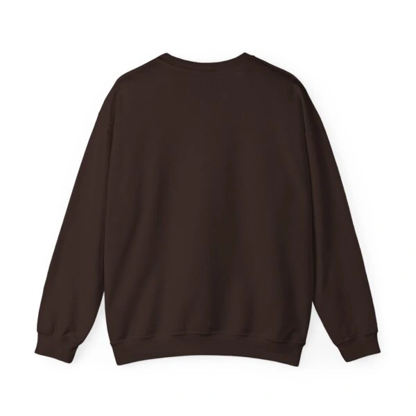 Mitski Motion Unisex Heavy Blend™ Crewneck Sweatshirt Dark Chocolate Back Side