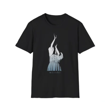 Mitski Motion Unisex Softstyle T-Shirt Black Mitski Motion Unisex Softstyle T-Shirt Black