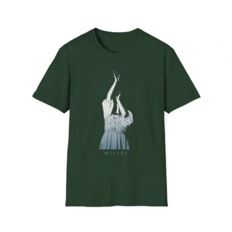 Mitski Motion Unisex Softstyle T-Shirt Forest Green Mitski Motion Unisex Softstyle T-Shirt Forest Green