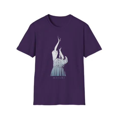 Mitski Motion Unisex Softstyle T-Shirt Purple Mitski Motion Unisex Softstyle T-Shirt Purple