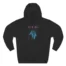 Mitski Mountain Laurel Raglan Three-Panel Fleece Hoodie Black