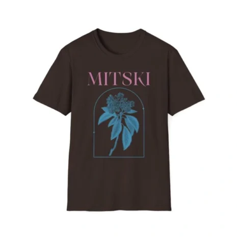 Mitski Mountain Laurel Raglan Unisex Softstyle T-Shirt Dark Chocolate Mitski Mountain Laurel Raglan Unisex Softstyle T-Shirt Dark Chocolate