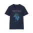Mitski Mountain Laurel Raglan Unisex Softstyle T-Shirt Navy