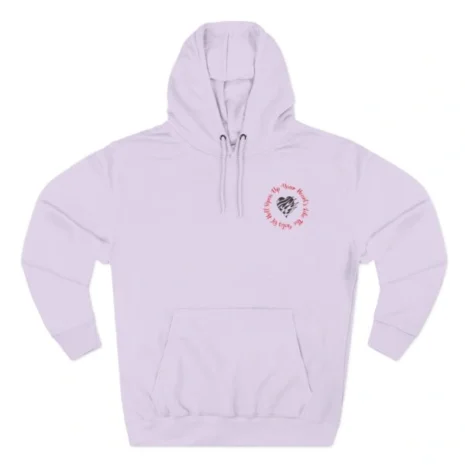 Mitski Open Your Heart Three-Panel Fleece Hoodie Lilac Mitski Open Your Heart Three-Panel Fleece Hoodie Lilac