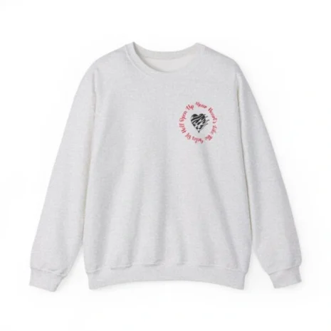 Mitski Open Your Heart Unisex Heavy Blend™ Crewneck Sweatshirt Ash Mitski Open Your Heart Unisex Heavy Blend™ Crewneck Sweatshirt Ash