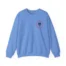 Mitski Open Your Heart Unisex Heavy Blend™ Crewneck Sweatshirt Carolina Blue