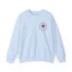 Mitski Open Your Heart Unisex Heavy Blend™ Crewneck Sweatshirt Light Blue