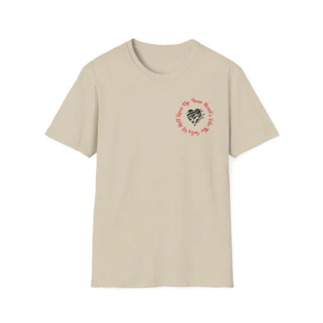 Mitski Open Your Heart Unisex Softstyle T-Shirt Sand Mitski Open Your Heart Unisex Softstyle T-Shirt Sand