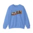Mitski Postcard Unisex Heavy Blend™ Crewneck Sweatshirt Carolina Blue