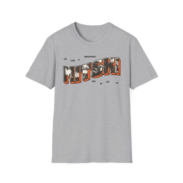 Mitski Postcard Unisex Softstyle T-Shirt Sport Grey